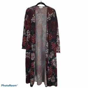 Lularoe Sarah long duster cardigan